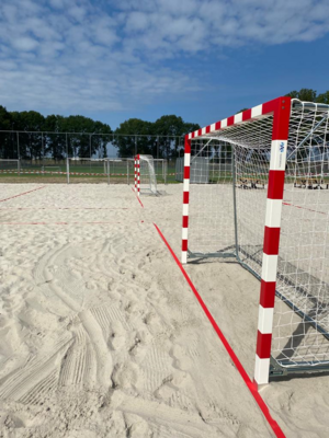 Start beach handball seizoen/veldseizoen